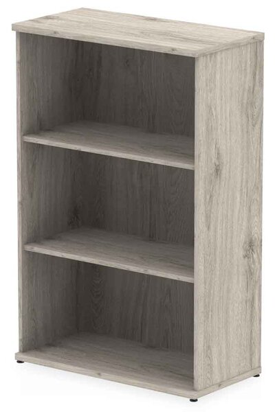 Ingle MFC Home And Office Bookcase With 3 Shelves In Grey Oak
