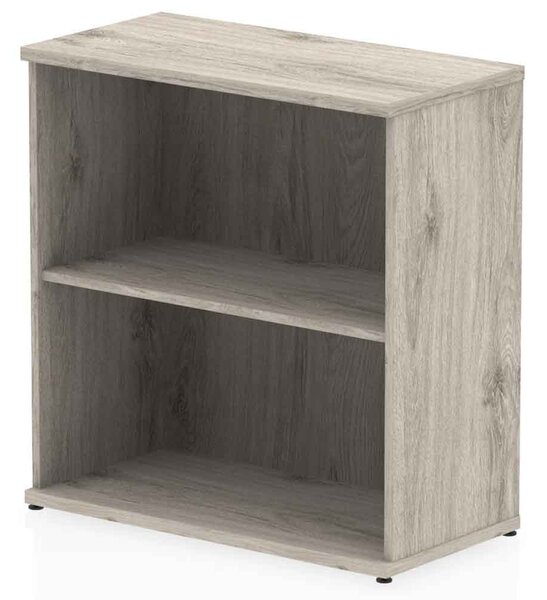 Ingle MFC Home And Office Bookcase With 2 Shelves In Grey Oak