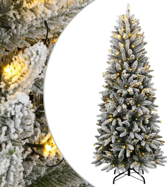 Barco 180cm Flocked Snow Artificial Christmas Tree With LED