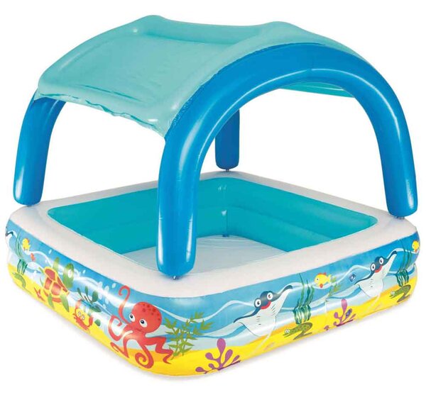 Bestway Canopy Play Pool 140x140x114cm In Blue