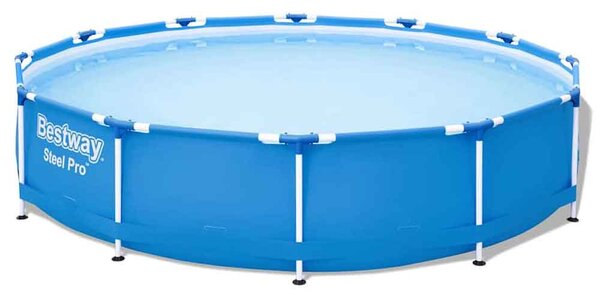 Bestway Swimming Pool Pro With Steel Frame 366x76cm In Blue