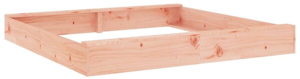 Ivins 160cm Douglas Wooden Square Kids Sandbox - Natural