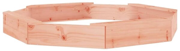 Ivins 159.5cm Douglas Wooden Octagon Kids Sandbox - Natural