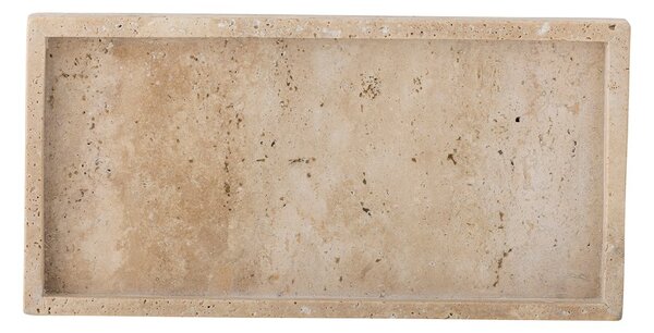 Bloomingville Majsa tray 15x30.5 cm Travertine