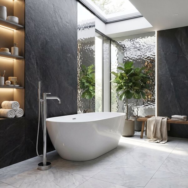 Free-standing faucet Rea Venti Chrome