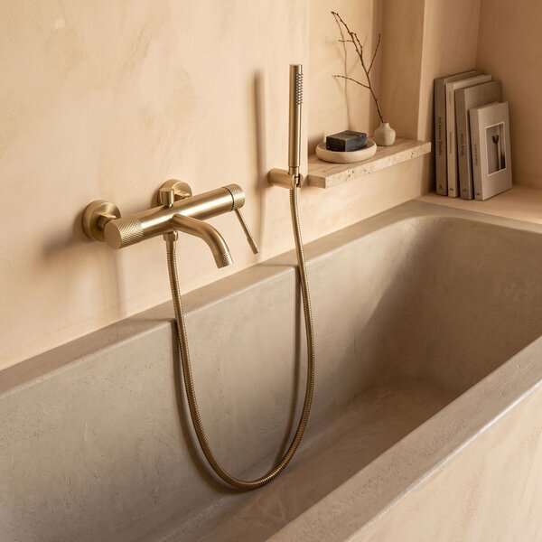 Bath faucet REA Venti Brush Gold