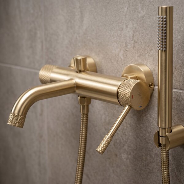 Bath faucet REA Venti Brush Gold