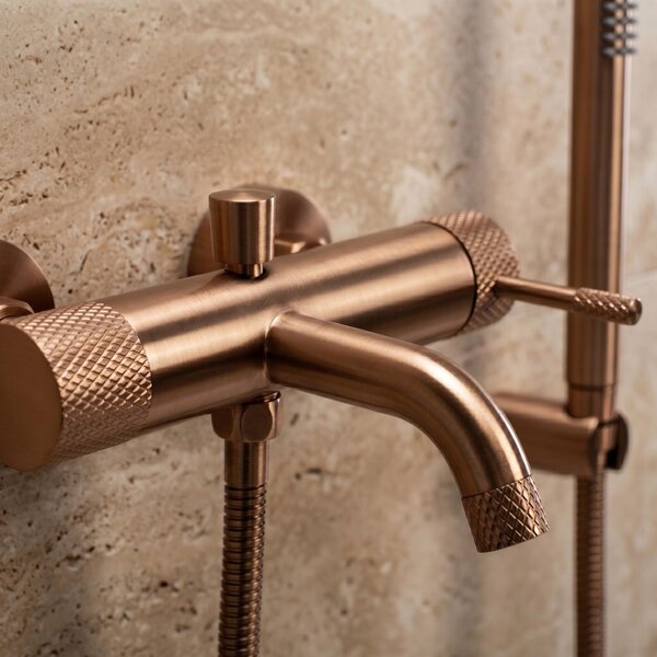 Bath faucet REA Venti Brush Copper