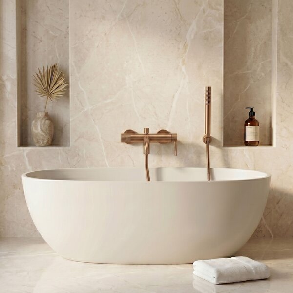 Bath faucet REA Venti Brush Copper