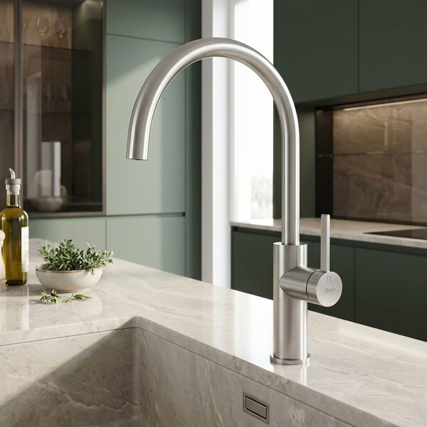 Kitchen faucet REA Rivo Brush Nickel