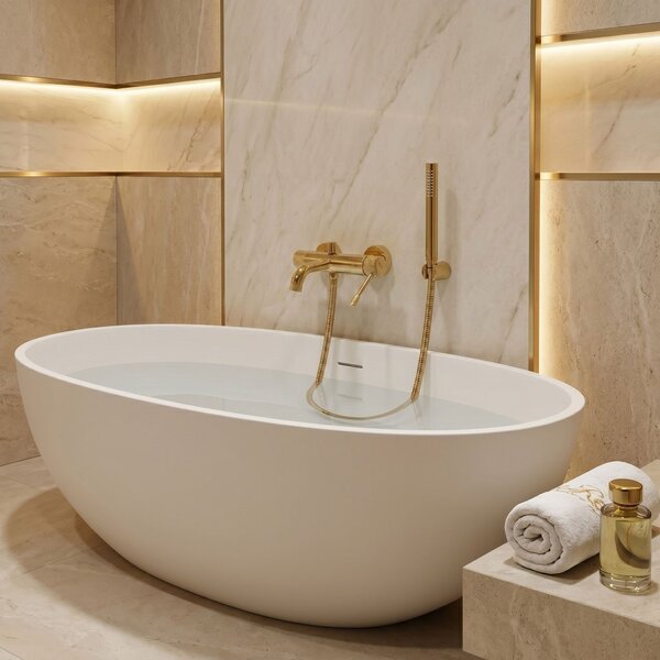 Bath faucet REA Venti Gold