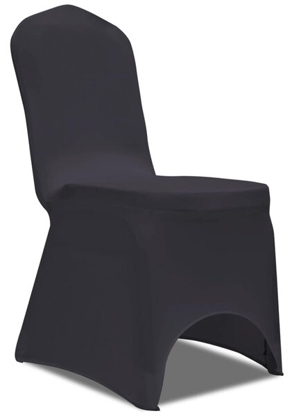 Stretch Chair Cover 4 pcs Anthracite