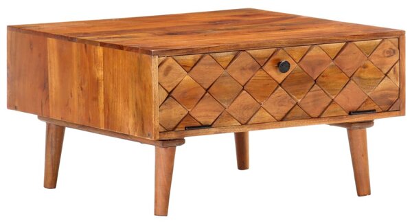 Coffee Table 68x68x38 cm Solid Acacia Wood