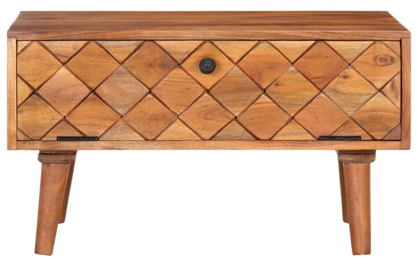 Coffee Table 68x68x38 cm Solid Acacia Wood