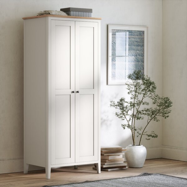 Marlow Double Wardrobe White