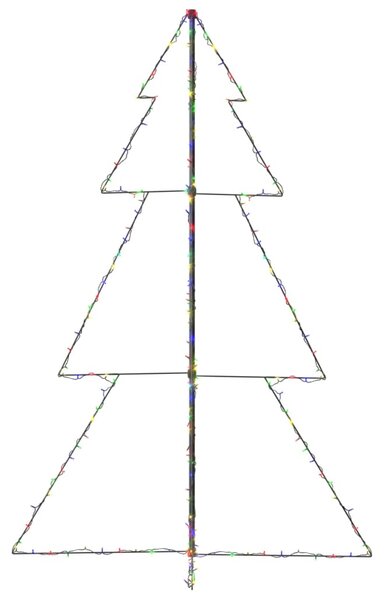 Christmas Cone Tree 240 LEDs Indoor and Outdoor 118x180 cm