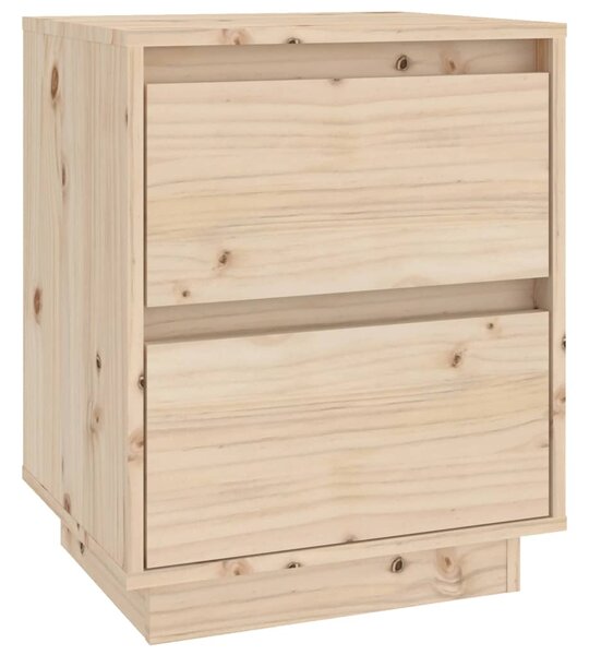 Bedside Cabinet 40x35x50 cm Solid Wood Pine