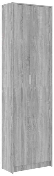 Hallway Wardrobe Grey Sonoma 55x25x189 cm Engineered Wood