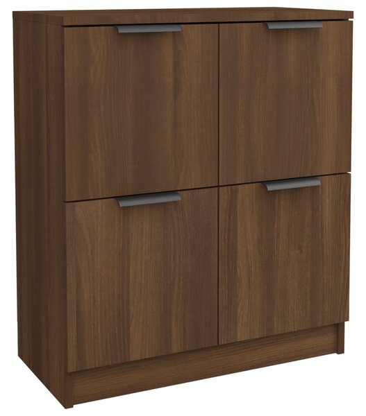 Sideboard Brown Oak 60x30x70 cm Engineered Wood