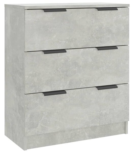 Sideboard Concrete Grey 60x30x70 cm Engineered Wood