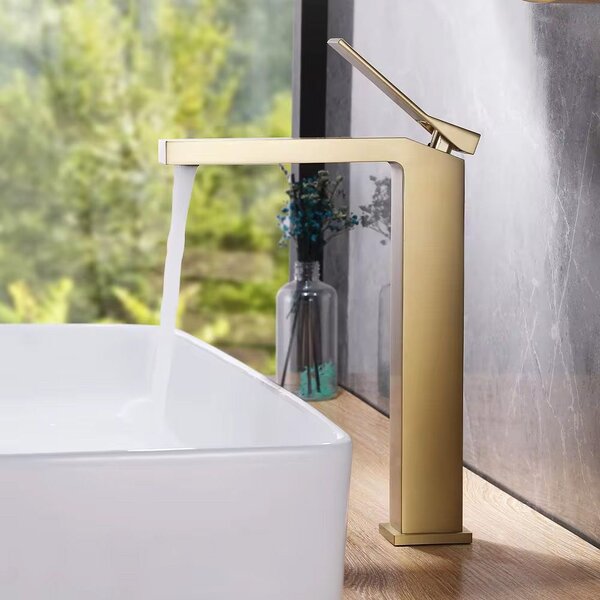 Bathroom faucet Rea Duet Gold High