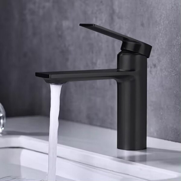 Bathroom faucet REA Storm Black Low