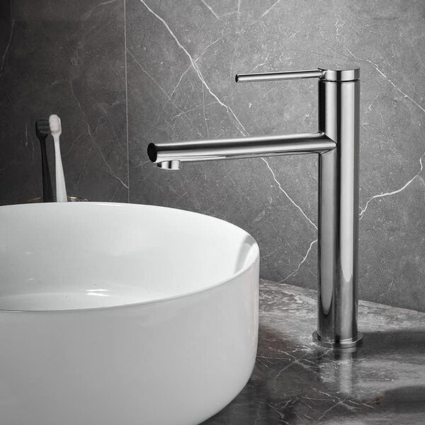 Bathroom faucet REA OVAL CHROM high