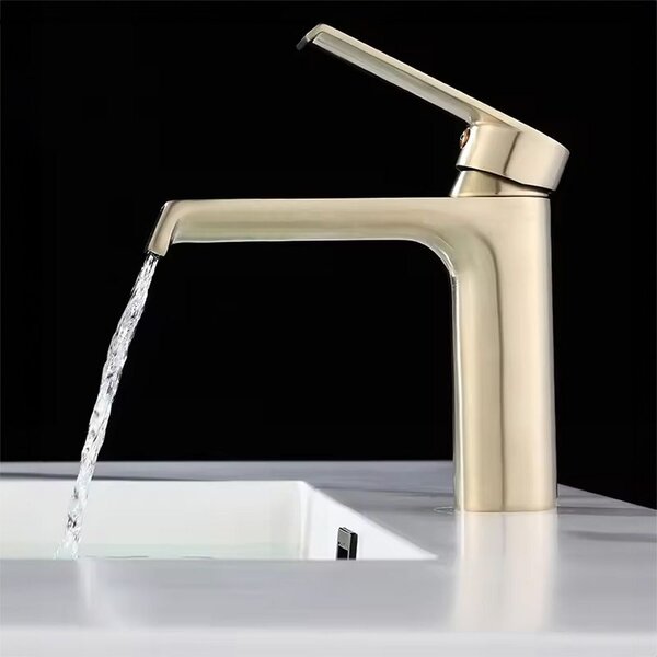 Bathroom faucet REA Hass Gold Low