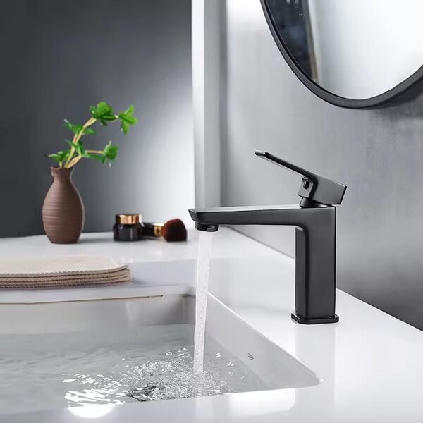 Bathroom faucet REA Orix Black Low