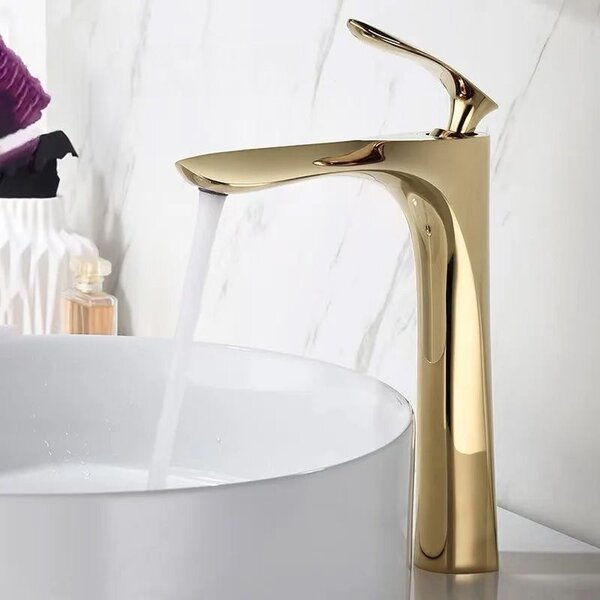 Bathroom faucet Rea Orbit Gold High