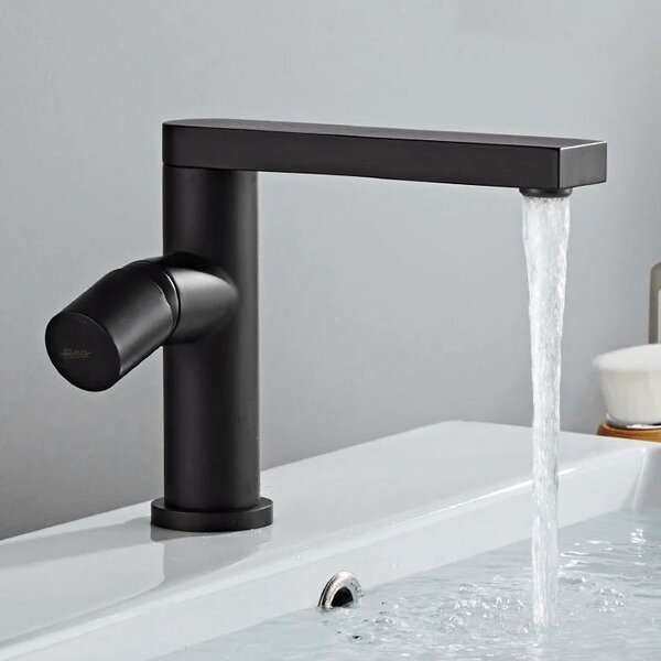 Bathroom faucet Rea Tap Black low