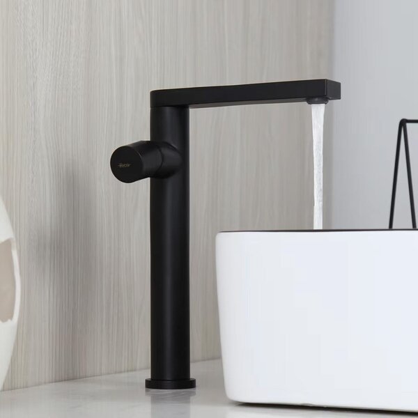 Bathroom faucet Rea Tap Black High