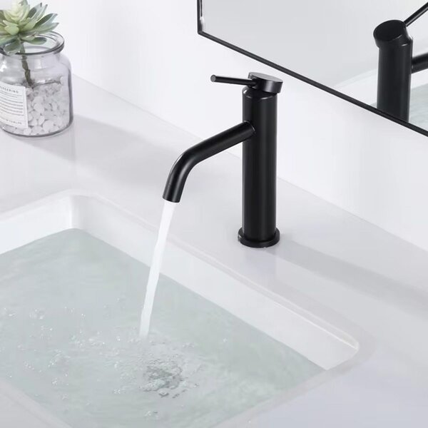 Bathroom faucet Rea CLIF BLACK MAT