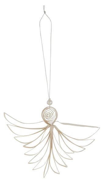 Watt & Veke Angel Christmas decoration Ø10 cm Natural