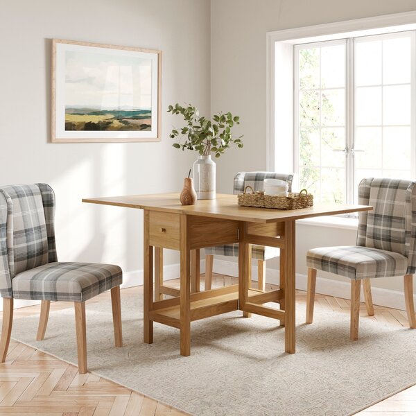 Clifford 2-4 Seater Drop Leaf Dining Table Oak