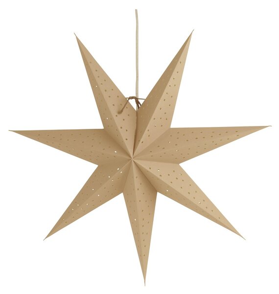 Watt & Veke Stella advent star beige Ø60 cm