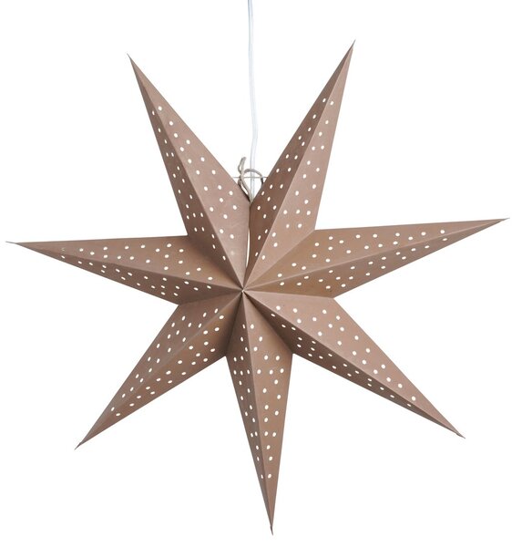 Watt & Veke Stella advent star mocca Ø60 cm