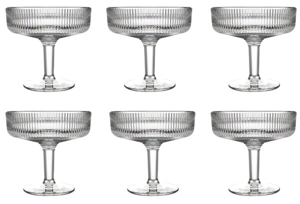 La Rochère Coupe Alice dessert bowl 33 cl 6-pack Transparent