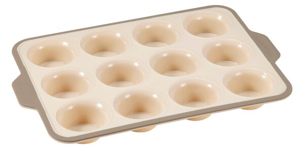 Dorre Cookie muffin tin, 12 cups Beige