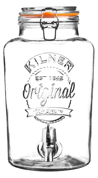 Kilner Kilner glass container with tap 5 L Transparent