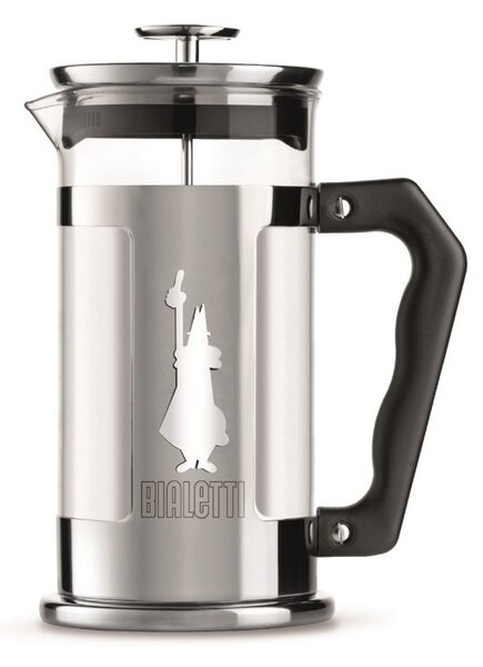 Bialetti Preziosa coffee press 3 cups Silver-black