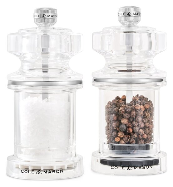 Cole & Mason Cole & Mason 675 salt and pepper grinder set 11.8 cm Clear