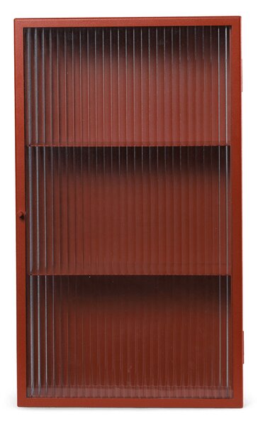 Ferm LIVING Haze wall cupboard Oxide Red