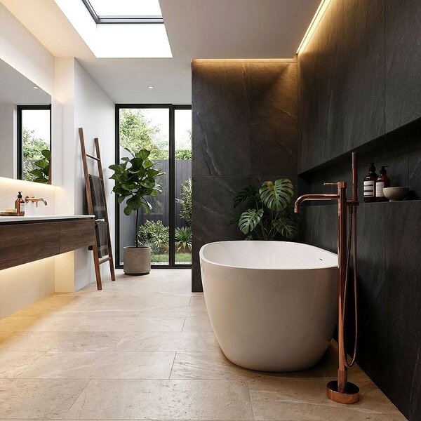 Free-standing faucet Rea Venti Copper