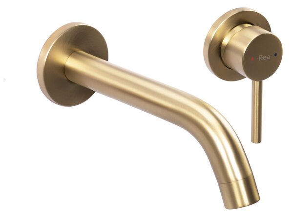 Wall Mounted faucet Rea OWEN Brush Gold+ BOX