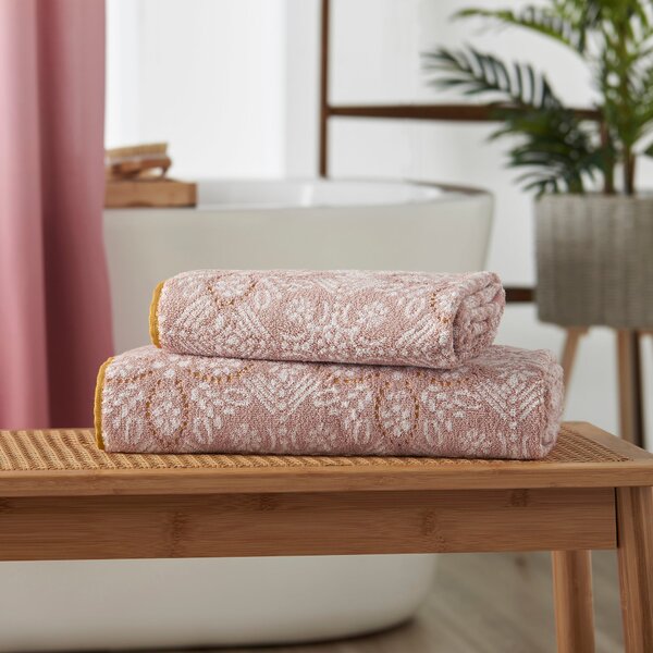 Global Tile Pink Towel Pink