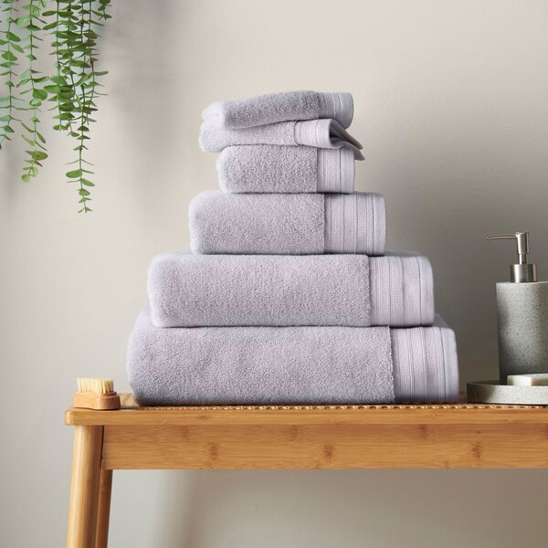 Lilac Organic Cotton Towel Lilac