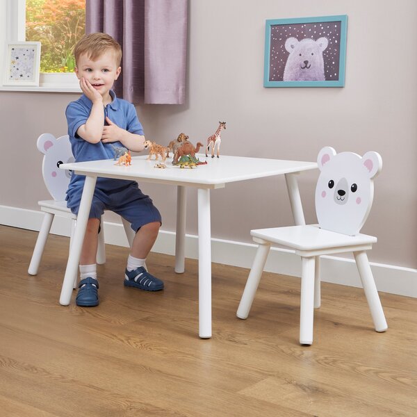 Liberty House Kids Bear Table And Two Chair Set