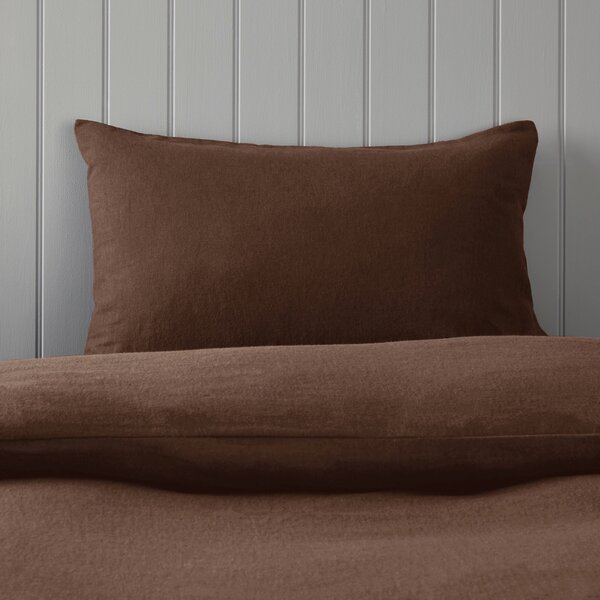 Soft & Cosy Luxury Standard Pillowcase Pair Pinecone
