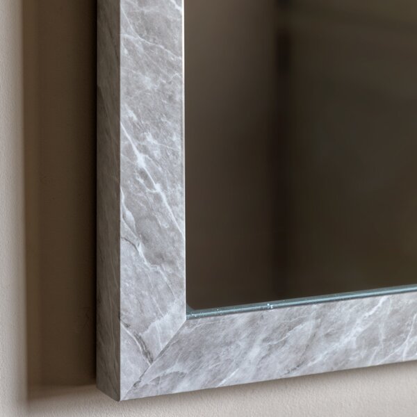 Alora Marbled Rectangle Wall Mirror